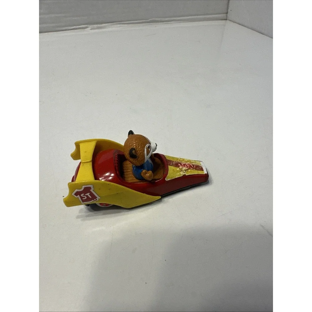ERTL Shirt Tales Rick‎ RACOON Die Cast Car 1980 Hallmark Card 3